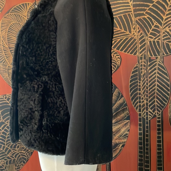 Sheared Persian lamb jacket,Small size ,fits 36 bust, length 21. 3/4 sleeves - Picture 3 of 9